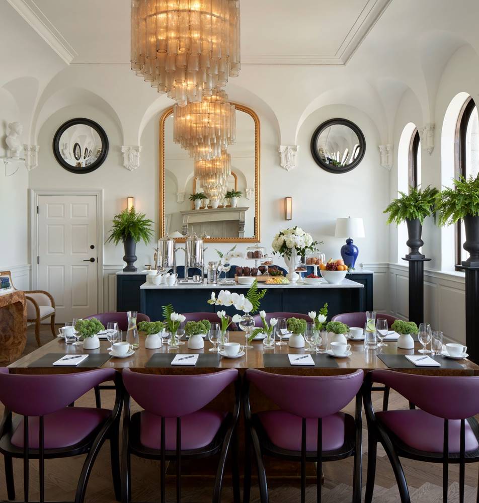 Lunch reception in Riggs Suite