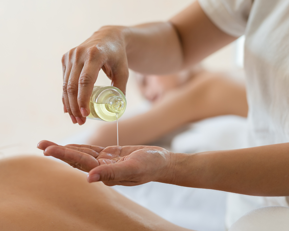 The hotel offers massage therapy services in the comfort of guests' suites.